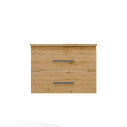Szafka Pod Umywalkę NEL 60 Łazienkowa Łazienkowa 2 Szuflady DĄB ARTISAN